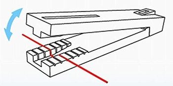 Ideal para doblar o dar forma a tiras de latón, cobre,... Diametro de