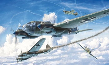 Heinkel He111 H. Kit de plástico escala 1/72.