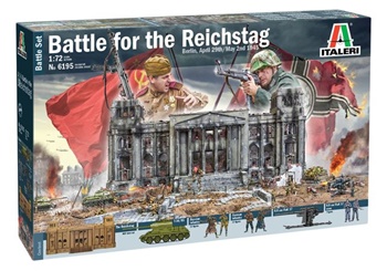 1945 Batalla de Reichstag. Set. Escala 1/72.