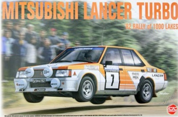 Mitsubishi Lancer turbo 1982 Rally 1000 lakes.