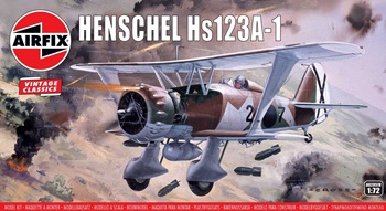 Henschel Hs123A-1. Kit plástico escala 1/72.