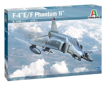 F-4E/F Phantom II. Kit de plástico escala 1/72.