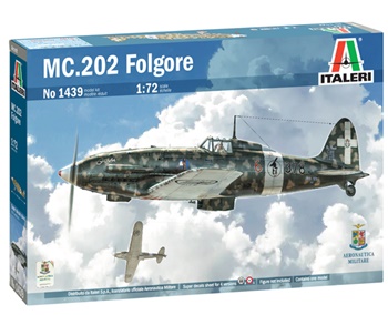 MC. 202 Folgore. Kit de plástico escala 1/72.