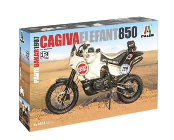 Cagiva Elephant 850 Paris Dakar 1987. Kit escala 1/9
