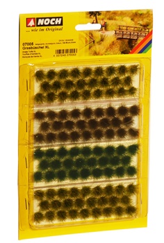 Manojo de hierbas XL color verde, 104 unidades 9mm.