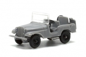 Jeep Willys. Disponible en varios colores.