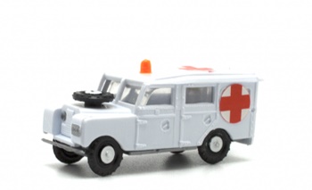 Land Rover largo ambulancia