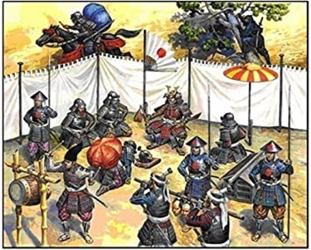 Samurai army XVI-XVII A.D.. Escala 1/72.