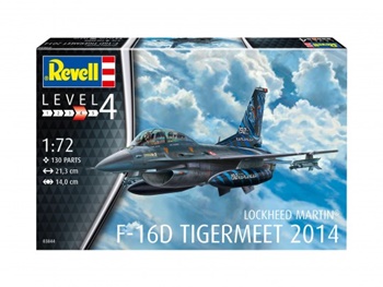 F-16D Tigermeet 2014. Kit de plástico escala 1/72.