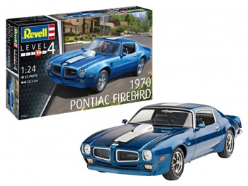 1970 Pontiac Firebird. Kit de plástico escala 1/24.