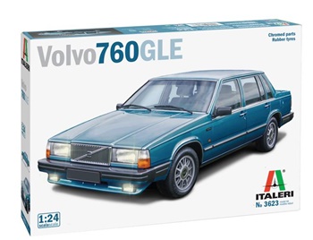 Volvo 760 GLE. Kit de plástico escala 1/24.