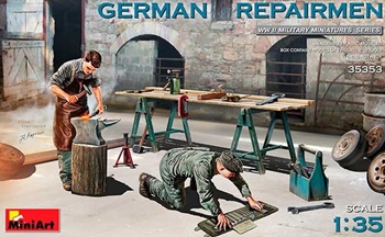 German repairmen, escala 1/35.