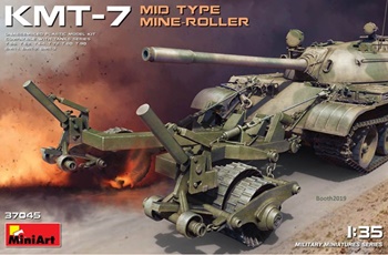 KMT-7 MID TYPE MINE ROLLER, escala 1/35.
