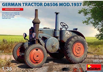 German tractor D8506 mod. 1937. Escala 1/35.