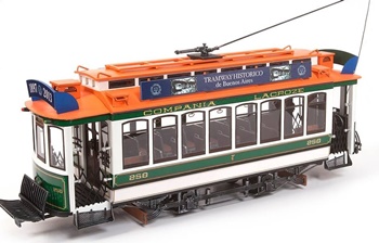 Tranvía de Buenos Aires, kit para montar escala 1/24.