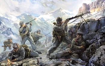 Soviet mountain infantry WWII, escala 1/35
