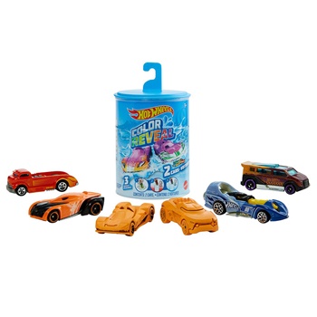 HOTWHEELS COLOR REVEAL, incluye dos coches.