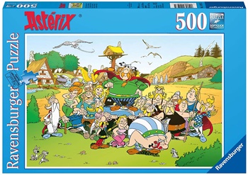 El pueblo de Astérix, 500 piezas.