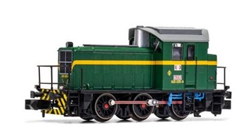 Locomotora diesel RENFE CLASE 303-035-0, época IV.