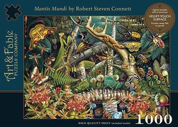 Mantis Mindi by Robert Steven Connett, 1000 piezas.