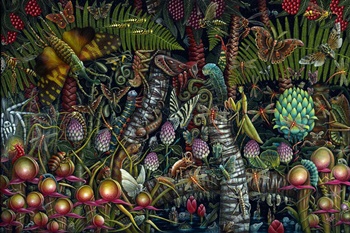 Microcosmic Garden by Robert Steven Connett, 500 piezas.