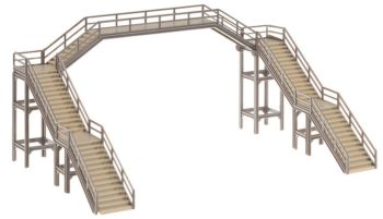 Puente para peatones con escaleras 233x177x83mm