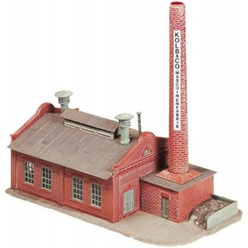 Edificio para fábrica. Medidas: 126x74x135mm.