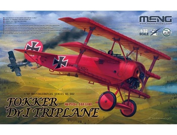 Fokker Dr I triplane. Kit de plástico escala 1/32.
