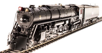 Locomotora vapor Milwaukee S-3 4-8-4 #261. Digital con sonido.
