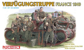 Verfugungstruppe France 1940, escala 1/35.