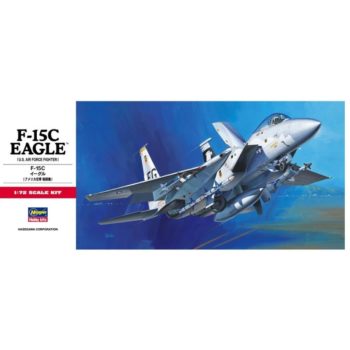 F-15C EAGLE. Kit de plástico escala 1/72.