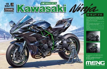 Kawasaki Ninja H2R. Kit de plástico escala 1/9.