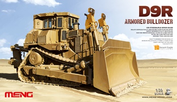 D9R Armored Bulldozer. Kit de plástico escala 1/35.