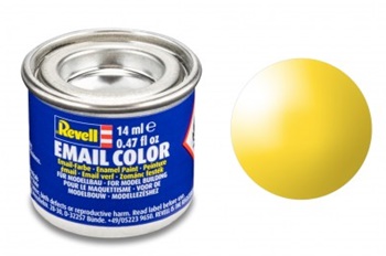 Pintura esmalte color amarillo brillante RAL1018, 14 ml.