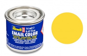 Pintura esmalte color amarillo mate RAL1017, 14ml.
