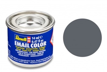Pintura esmalte color cañonera gris mate USAF, 14ml.