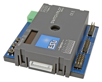 SwitchPilot 3 Servo DCC/Motorola/RailCom OLED.
