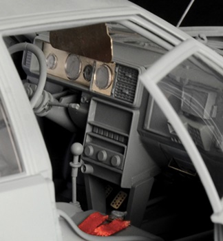 Lancia Delta HF Integrale 16V. Kit de plástico escala 1/12.
