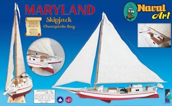 Maryland Skipjack. Kit de madera escala 1/28.