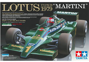 Lotus type 79 1979 Martini Racing. Kit de plástico escala 1/20.