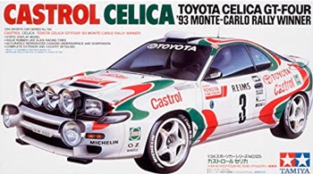 CASTRO CELICA 1993 Monte Carlo Rally Winner. Kit de plástico escala 1/