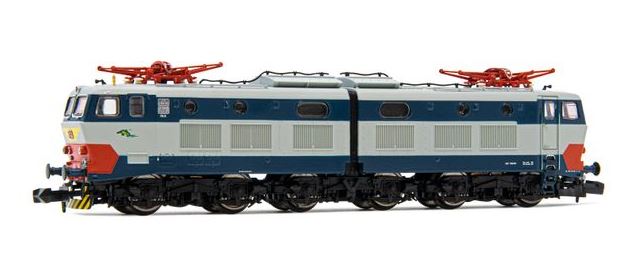 Locomotora eléctrica serie E656 4º serie azul-gris, época IV.