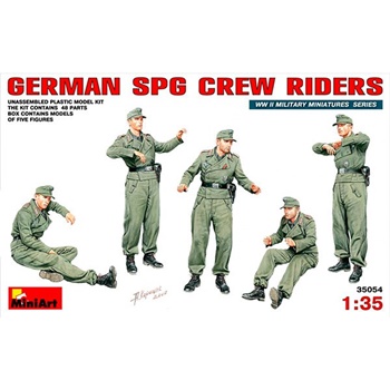 German SPG Crew Riders, escala 1/35.