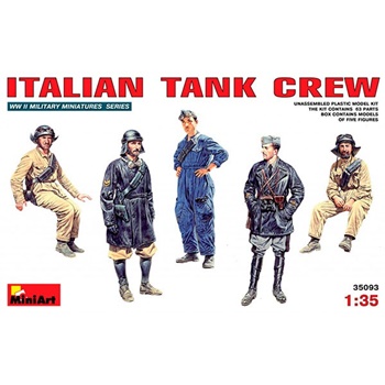 Italiantank crew, escala 1/35.