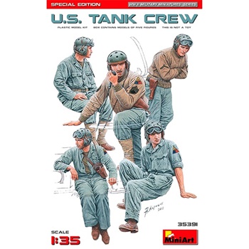 U.S. tank crew, escala 1/35.