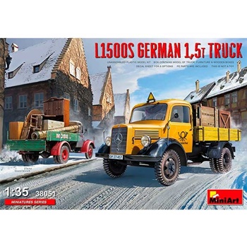 Camión L1500S German1.5. Kit de plástico escala 1/35.