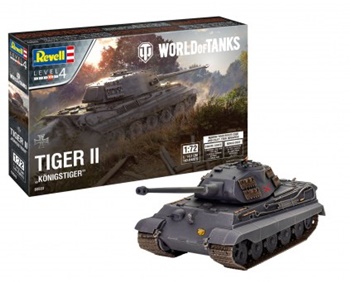 Tiger II Konigstiger, kit de plástico escala 1/72.