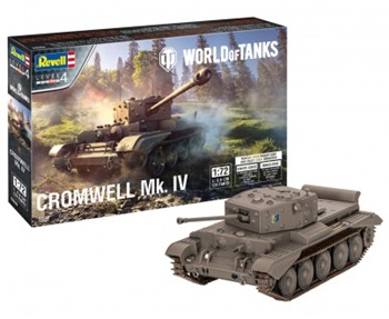 Cromwell Mk. IV, kit d eplástico escala 1/72.