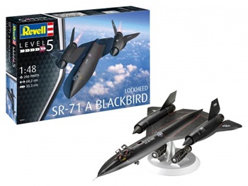 Lockheed SR-71 A Blackbird. Kit de plástico escala 1/48.