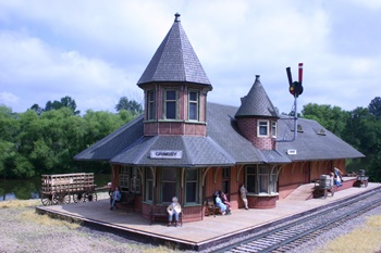 Grimsby Station, kit de madera escala HO.